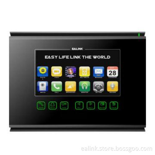 Multi home intercom system with touch screen 7\" video doorphone
